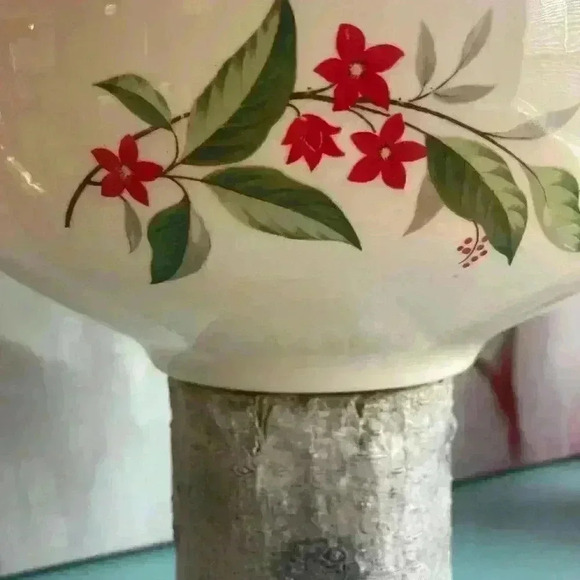 Vintage Universal Cambridge Woodvine Flower Ceramic Kitchen Floral Mixing Bowl - Picture 2 of 8